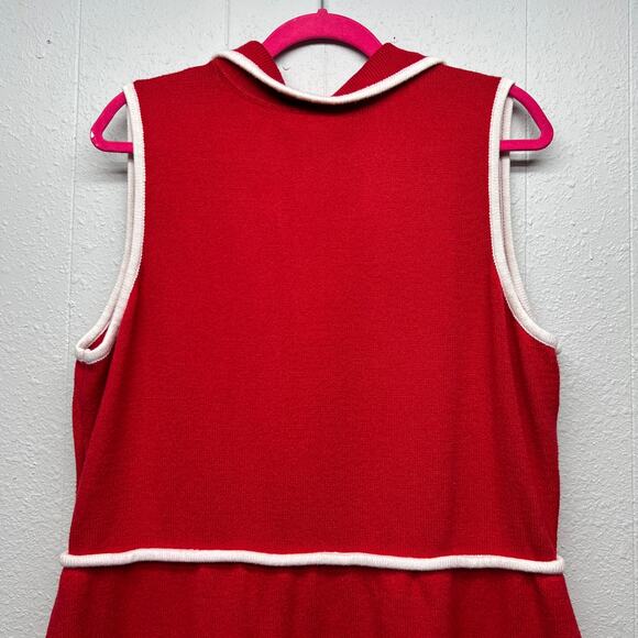 Eloquii Red Knit Dress Womens 18/20 Santa Claus Christmas Holiday Party Evening - Picture 6 of 12